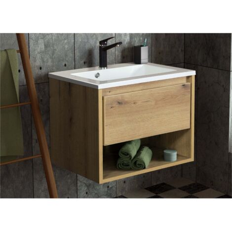 Waschbeckenunterschrank EICHE ANTIK 60