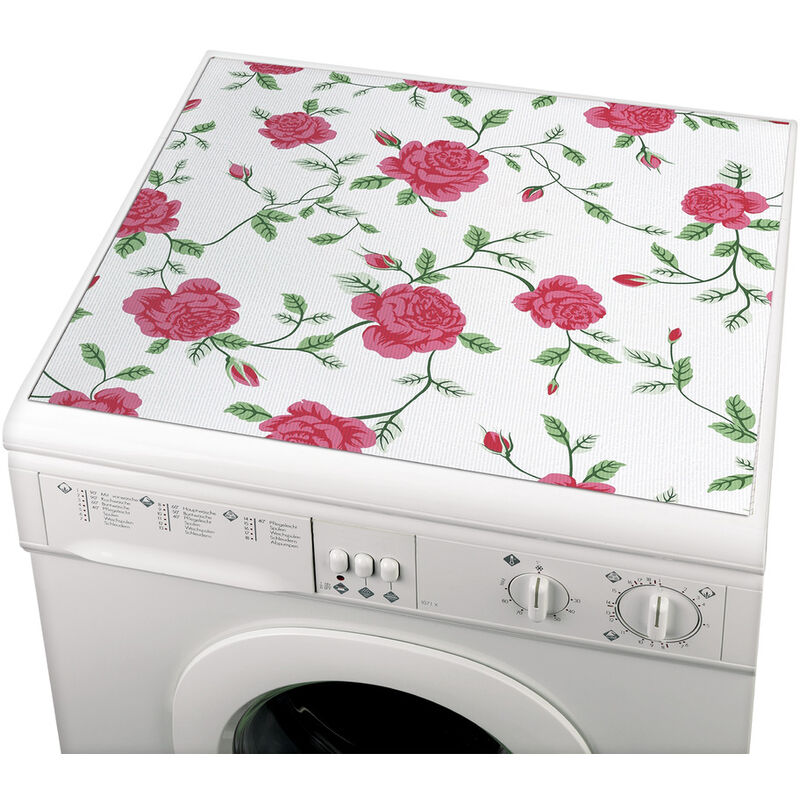 

Wenko - Tapete para lavadora Rosas