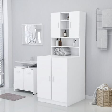 Waschmaschinenschrank Weiß 71x71,5x91,5 cm CFW899599