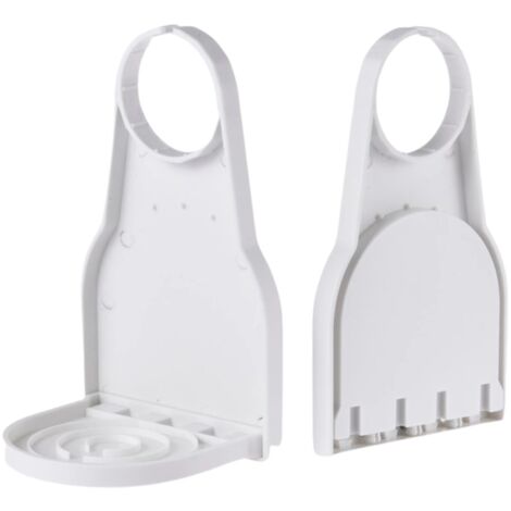 Waschmittelbecherhalter – Dosierer für Waschmaschinenwaschmittel und Weichspüler, 2er-Pack, praktische Wäscheorganisation