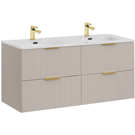 Waschtisch 120cm, in kaschmir, ADELAIDE-56-CASHMERE