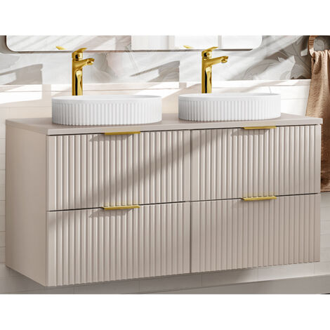 Waschtisch 120cm, in kaschmir, ADELAIDE-56-CASHMERE