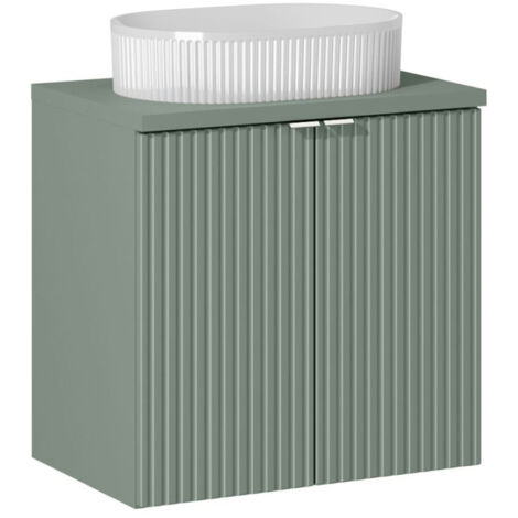 Waschtisch 60cm in grün NEWPORT-56-GREEN