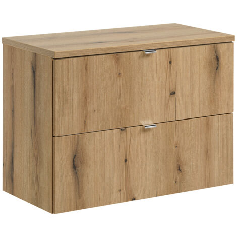 Waschtisch 80cm, Eiche, NEWPORT-56-OAK