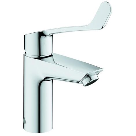 Waschtisch-Einhebelmischer Grohe Eurosmart S-Size, mit thermischem Verbrühschutz, langer Hebel, chrom - 23984003