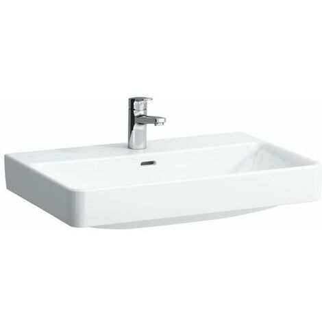 Waschtisch Laufen PRO S 700 x 175 x 465 mm, mit Überlauf, weiß - H8109670001041