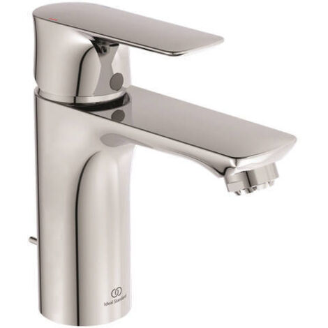 Waschtischmischer Ideal Standard Connect Air ND, Ausladung 112 mm, mit Zugstange, chrom - A7022AA