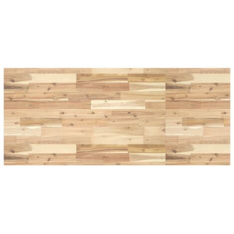 Waschtischplatte Unbehandelt 120x60x4 cm Massivholz Akazie vidaXL