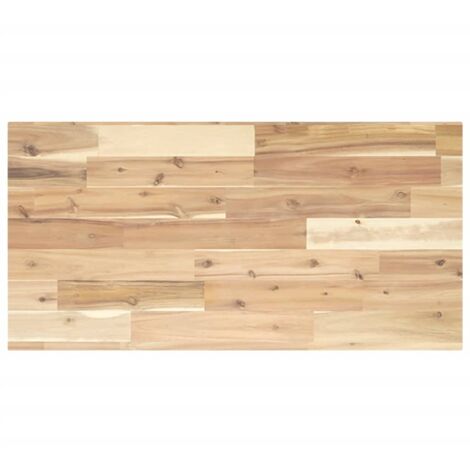 Waschtischplatte Unbehandelt 80x40x2 cm Massivholz Akazie vidaXL