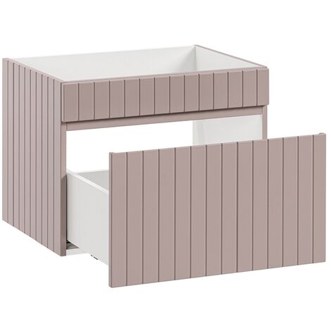 Waschtischunterschrank 60 cm altrosa Softclose-Auszug IRAKLIO-56-ROSE
