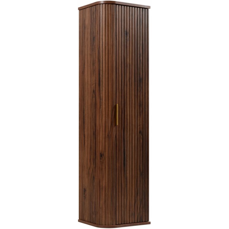 Heze Trockenes Waschtischunterschrank - 139 Cm - Nussbaum - Elegantes Design - Praktisch Und Geräumig