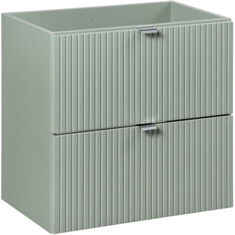 Waschtischunterschrank 60 cm, grün, NEWPORT-56-GREEN