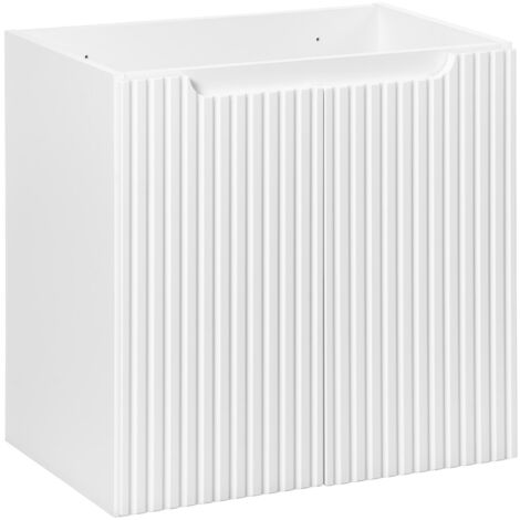 Waschtischunterschrank 60 cm, weiß, NEWPORT-56-WHITE
