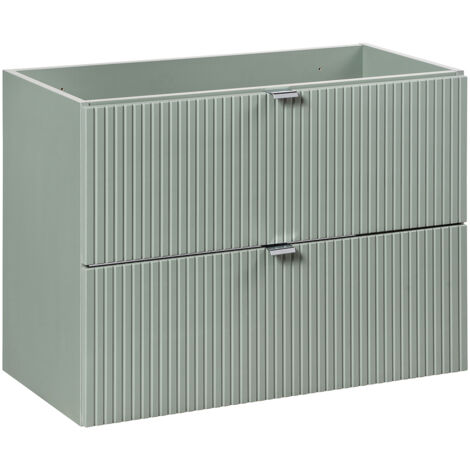 Waschtischunterschrank 80 cm, grün, NEWPORT-56-GREEN