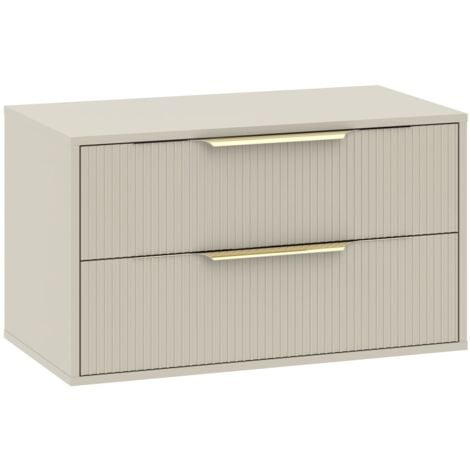 Waschtischunterschrank Rimini 80 cm - Cashmere - Unterschrank mi