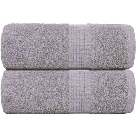 Waschtücher FROGN 2 Stk. Grau 30x30 cm 360 g/m²