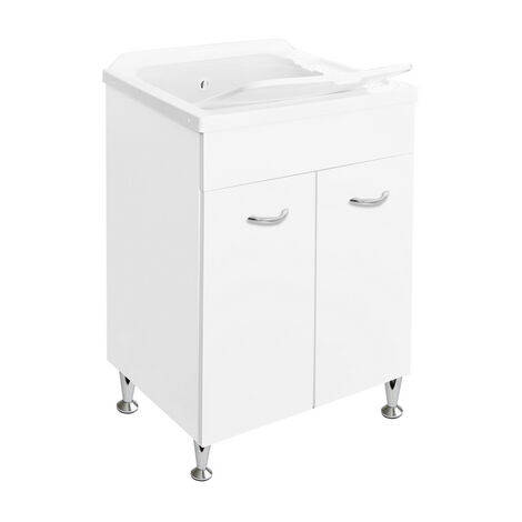 Waschwanne mit wasserabweisendem Unterschrank