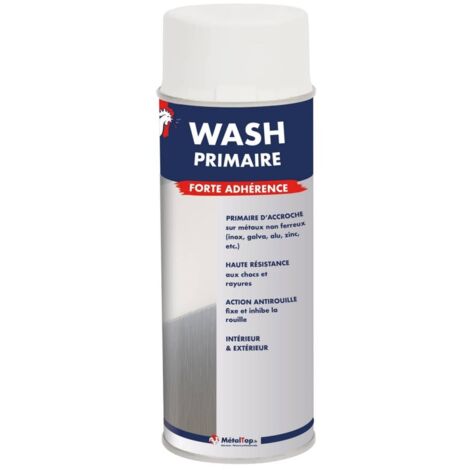 Wash Primaire - 0.4 L - Bombe 400 mL - 7040 - Gris fenêtre - Metaltop