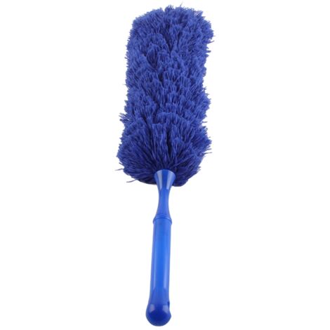 Washable Anti Static Soft Microfiber Clean Duster Home Furniture Car Cleaning Tool(deep blue)