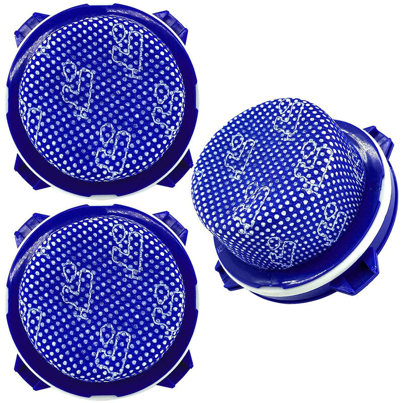 Microfiltre lavable Numéro de pièce : DJ97-02649AV Filtres à vide Pièces de rechange Lot de 3 pour aspirateur samsung Jet 70 Jet 70+ Jet 75 Jet 75+