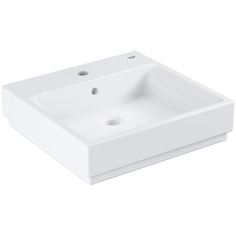 Cube Ceramic basin, 500 x 490 mm, Alpine white (3947400H) - Grohe