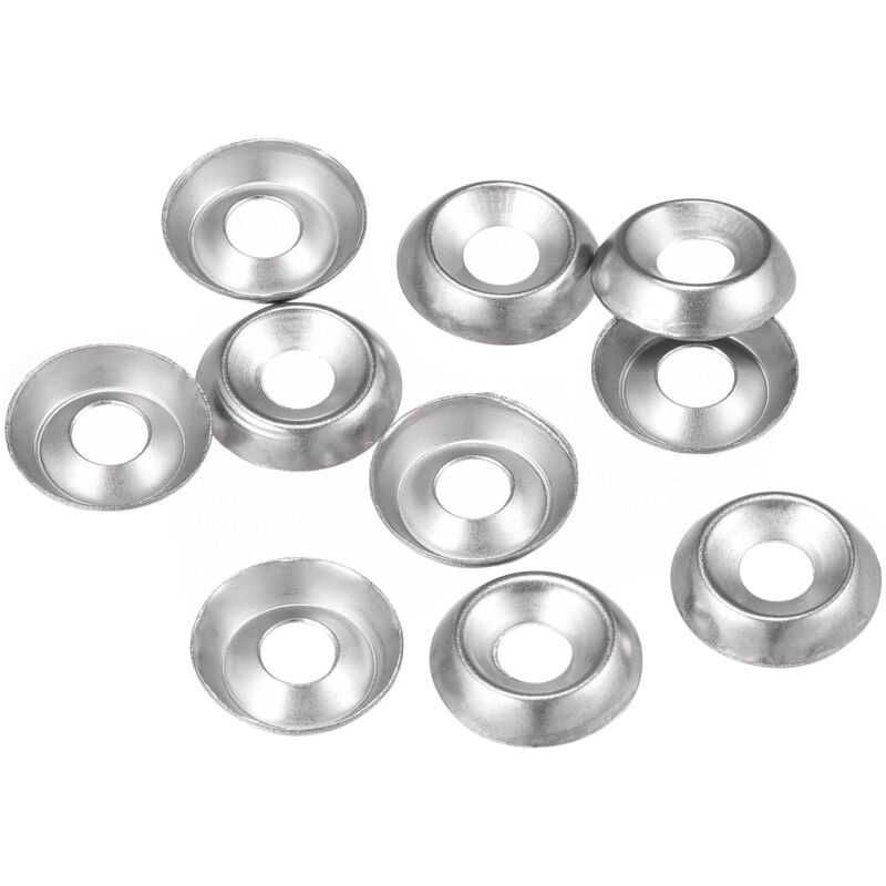 Tinor - Washer Cup Washer Countersunk 6 304 Stainless Steel for Screw Bolt 100pcs