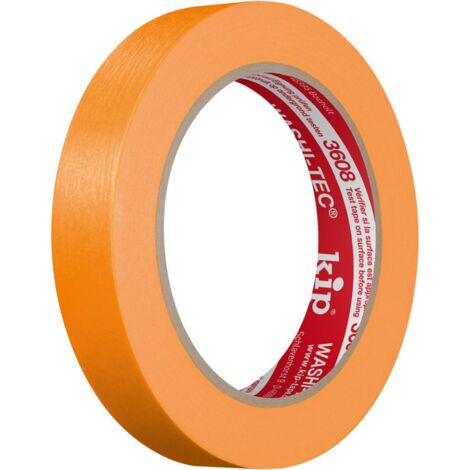 WASHI-TEC Kip STANDARD Goldkrepp orange 18 mm x 50 m