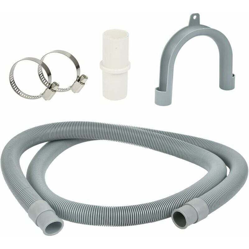 Image of Washing machine drain extension hose, 1.5m&hellip;