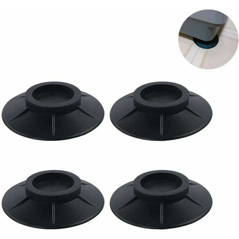 Washing Machine Feet Pad,4pcs Anti Vibrant Pads Washing Machine Rubber Feet for Washing Machine Dryer Washing Machine Feet Pad For Tumble