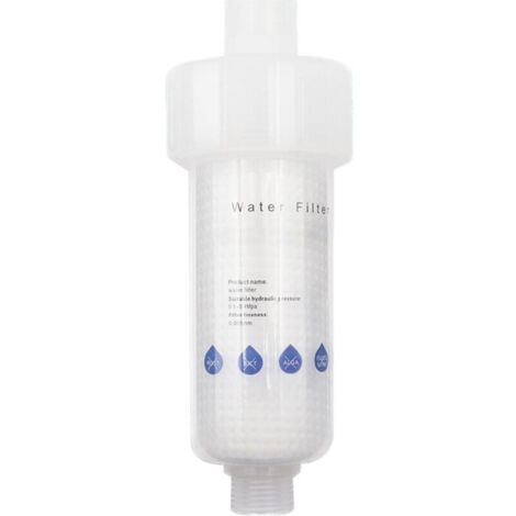 Washing machine water heater water filter