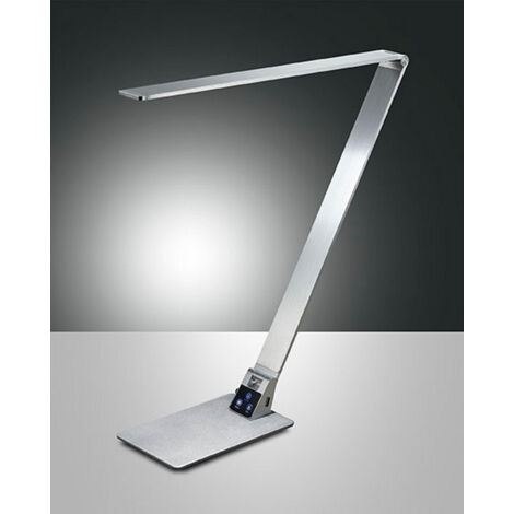 WASP DA TAVOLO ALLUMINIO A LED 3000K - 4000K - 5000K 12W - 900 lm DIMMERABILE E ORIENTABILE