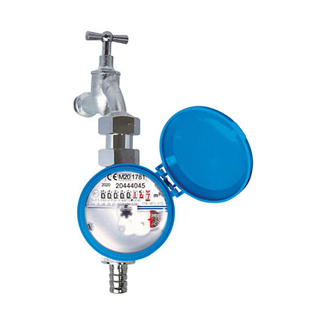 Wasser-Geräte Zapfhahnzähler Kaltwasser mit Einstrahlzähler 80mm/110mm 84521