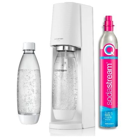 Wasser sodamaschine + 2 flaschen + 1 zylinder - Sodastream - terrabilv