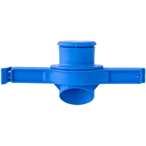 Wasser- und staubdichter Clip für Kaffee- und Snacktüten, mit blauem Deckel