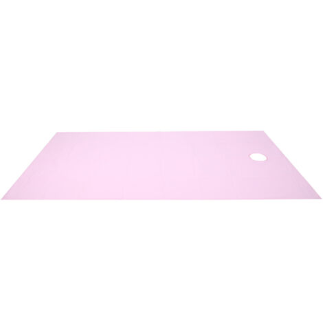 Wasserabweisende und atmungsaktive Massageabdeckung aus Polyester für Kosmetikstudios, 200 x 115 cm, rosa
