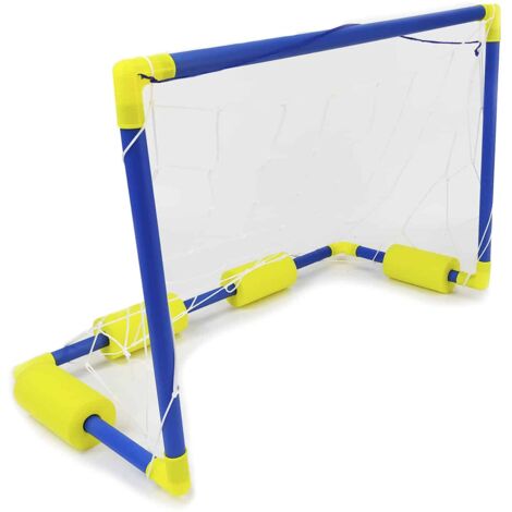 Wasserball-Tor Outdoor Toys mit Ball und Luftpumpe 29x61x40 cm