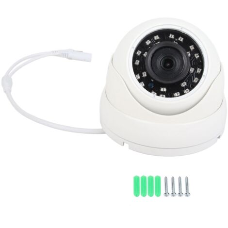 Wasserdichte 1080P-IR-Dome-Kamera für Fahrzeuge – AHD-PAL-System für den Außenbereich – 24 LEDs – Weiß