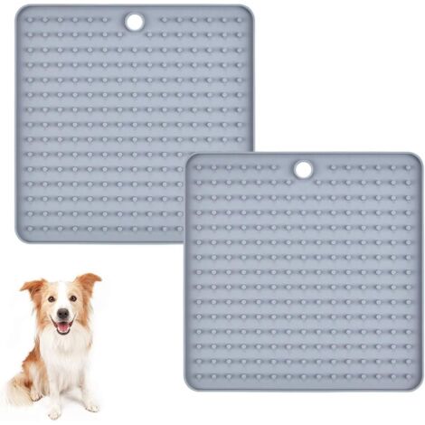 Wasserdichte Hundematte, 2 Stück, perfekt zum Füttern von Yao