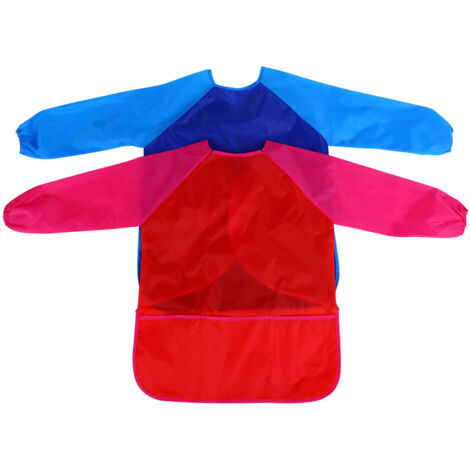 Wasserdichte Kinderschürze mit Tasche zum Malen, Kochen und für kreative Aktivitäten