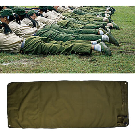 Wasserdichte Schießmatte aus 900D Oxford-Gewebe, kompakte Campingmatte für Outdoor-Aktivitäten, Militärgrün