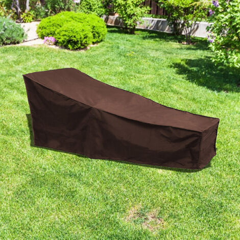 Wasserdichte Schutzhülle für Gartenstühle und Gartenmöbel (Braun)