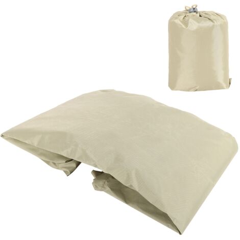 Wasserdichte Schutzhülle für Terrassenheizstrahler 81,5 x 225 cm Beige