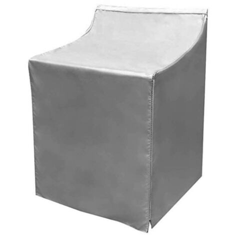 Wasserdichte Schutzhülle für Waschmaschine und Trockner, 74 x 71 x 101 cm, grau