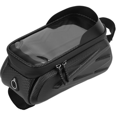 Wasserdichte, stabile Lenkertasche für Handys bis zu 7,2 Zoll, für Mountainbikes und Rennräder.
