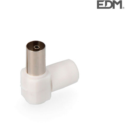 Wasserdichte TV-Stecker Female Biegung TV 9,5 mm Unterverpackung EDM