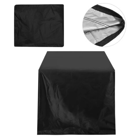Wasserdichte und schmutzabweisende Schutzhülle für Tisch und Stuhl aus 210D Oxford-Gewebe – Maße 123 x 123 x 74 cm – UV- und wasserbeständig