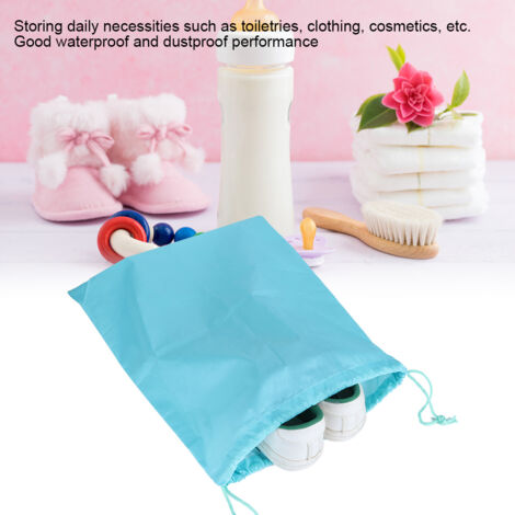 Wasserdichte und staubdichte Nylonbeutel mit Kordelzug zur Aufbewahrung von Kleidung, Schuhen und Reiseaccessoires