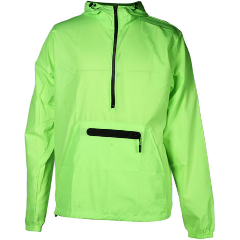 Wasserdichte und winddichte Jacke zum Radfahren, Wandern und Laufen – Reflektierende lange Ärmel