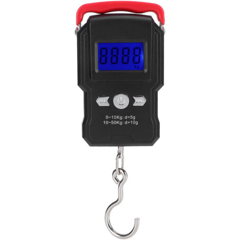Wasserdichte USB-Küchenwaage 5 kg/0,1 g, rot, zum Backen und für Lebensmittel