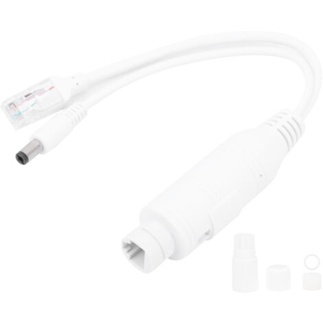 Wasserdichter 48V auf 12V PoE-Netzadapter für IP-Kameras